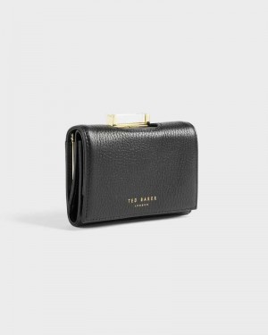 Black Ted Baker Baran Small Bobble Purse Purses | US0001447