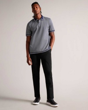 Black Ted Baker Genbee Casual Relaxed Chinos Chinos | US0001200