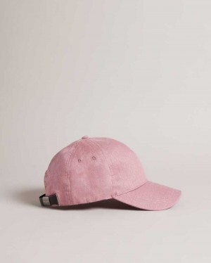 Dusky Pink Ted Baker Monei Baseball Cap Caps | US0001695