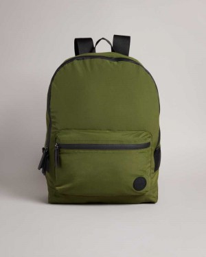 Green Ted Baker Burnst Foldaway Backpack | US0001233