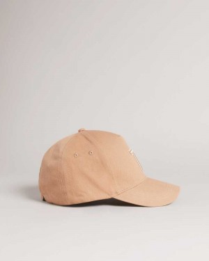 Natural Ted Baker Tristen Baseball Cap Caps | US0001690