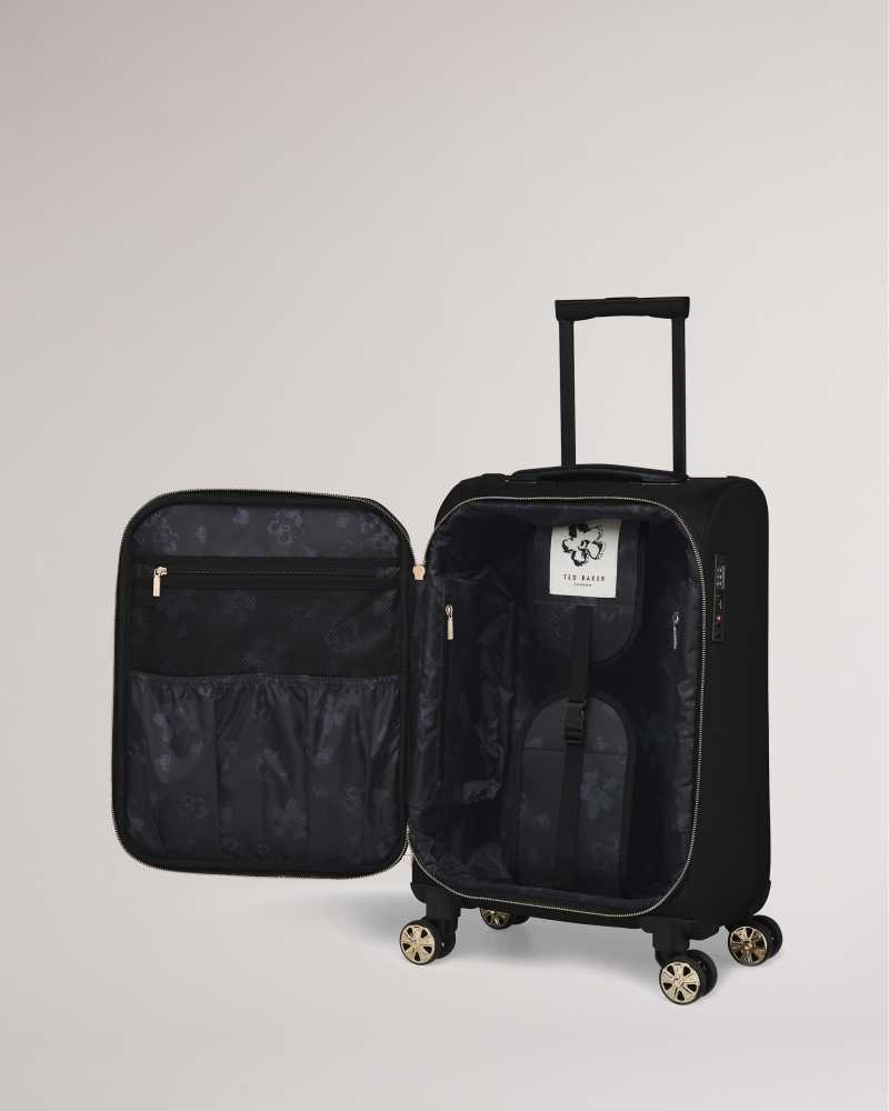 Black Ted Baker Averri Softside Cabin Trolley Case | US0001487