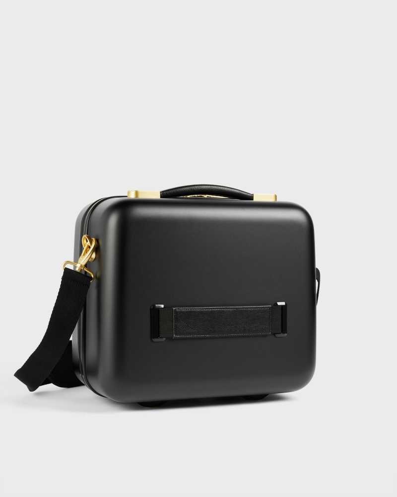 Black Ted Baker Beelle Bow Detail Vanity Case | US0001564