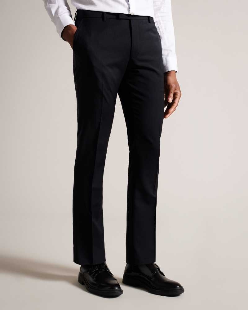 Black Ted Baker Blaisur Black Wool Blend Suit | US0000756