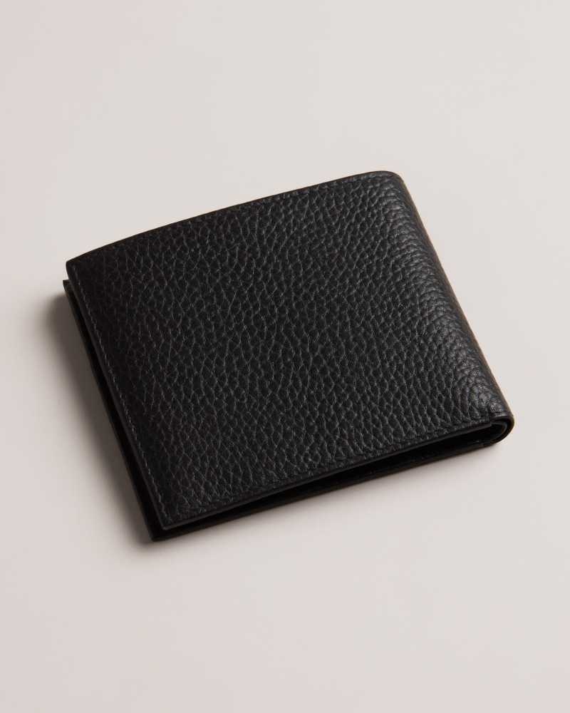 Black Ted Baker Blocked Colour Panel Bifold Wallet Wallets | US0001562