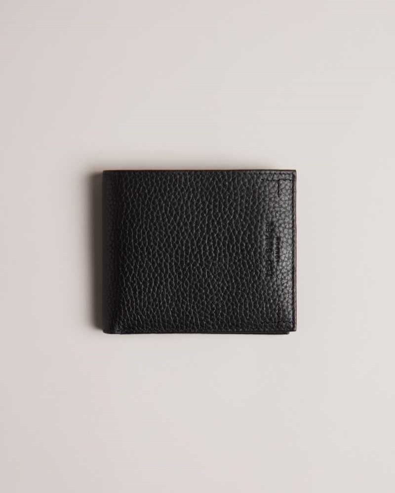 Black Ted Baker Blocked Colour Panel Bifold Wallet Wallets | US0001562