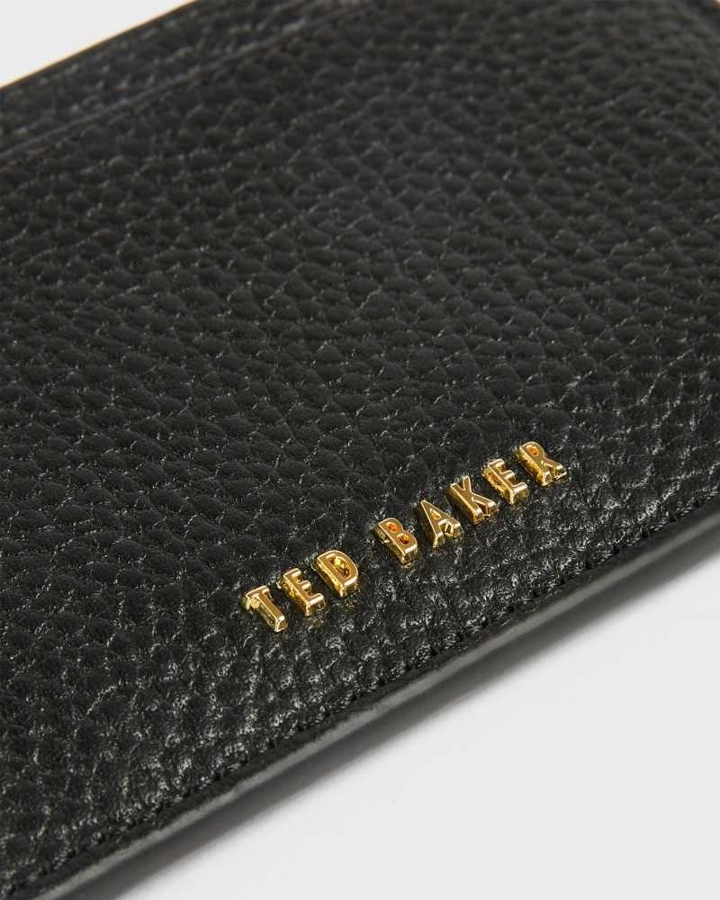 Black Ted Baker Briell Zip Card Holder Purses | US0001452