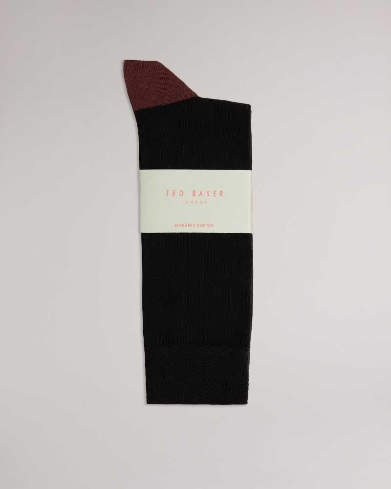 Black Ted Baker Clasic Plain Socks | US0001918