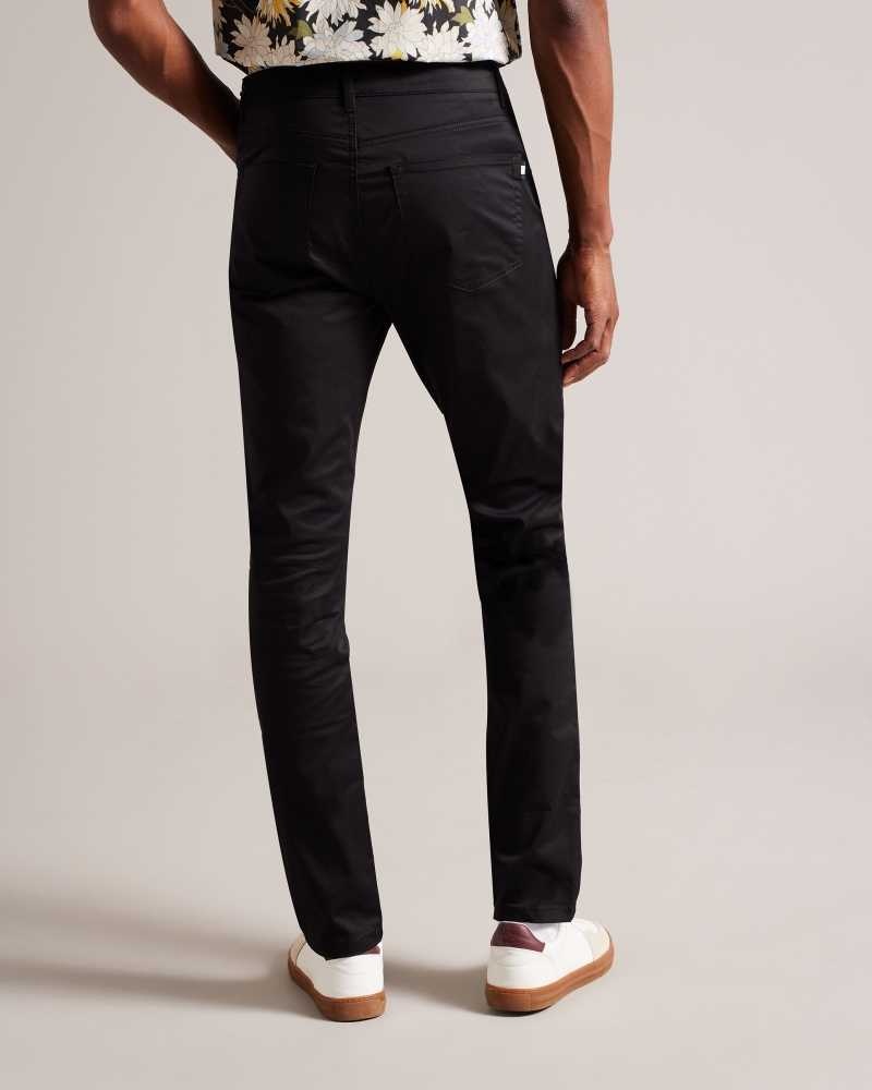 Black Ted Baker Daniels Slim Fit Chinos Chinos | US0001196