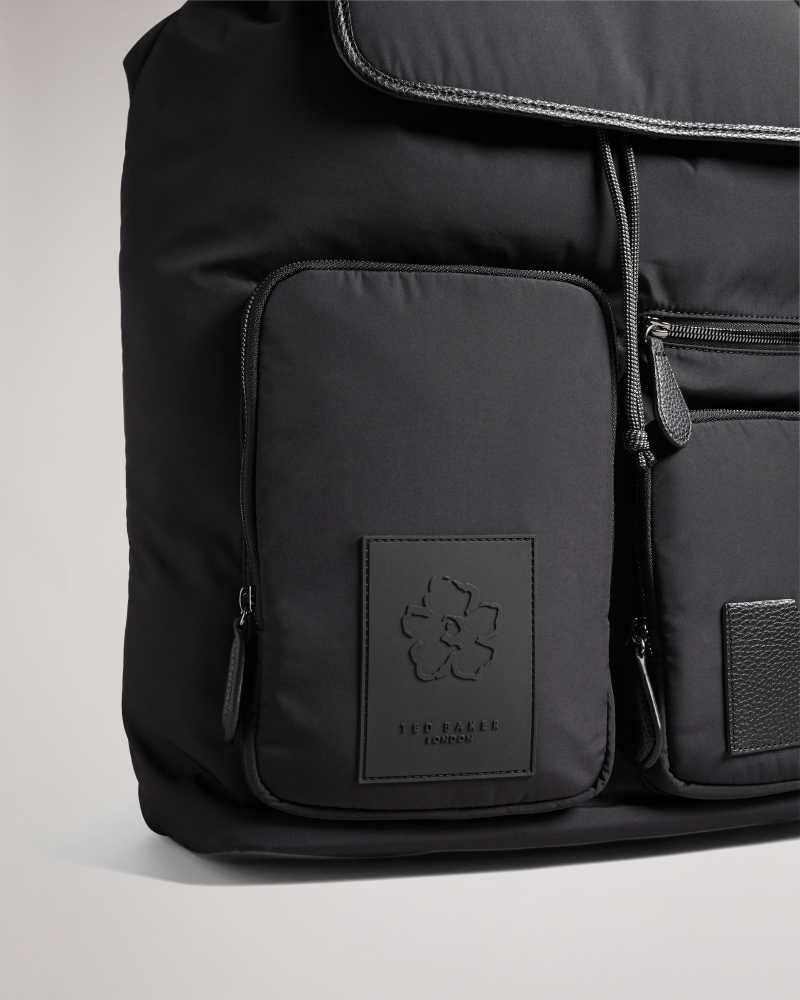 Black Ted Baker Disrict Modular Backpack | US0001242