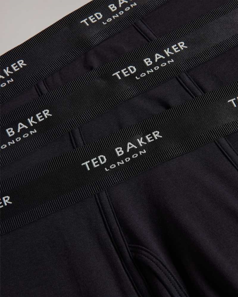 Black Ted Baker Enzzo 3 Pack Boxer Briefs | US0001207