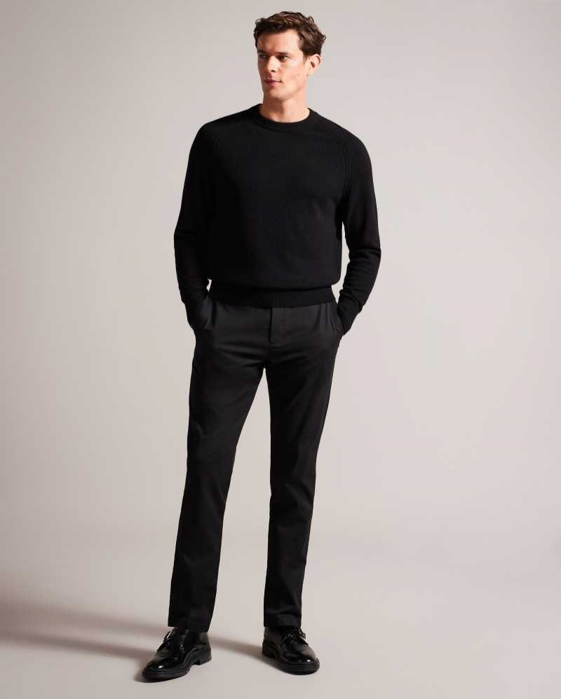 Black Ted Baker Glant Pure Cashmere Jumper | US0000381