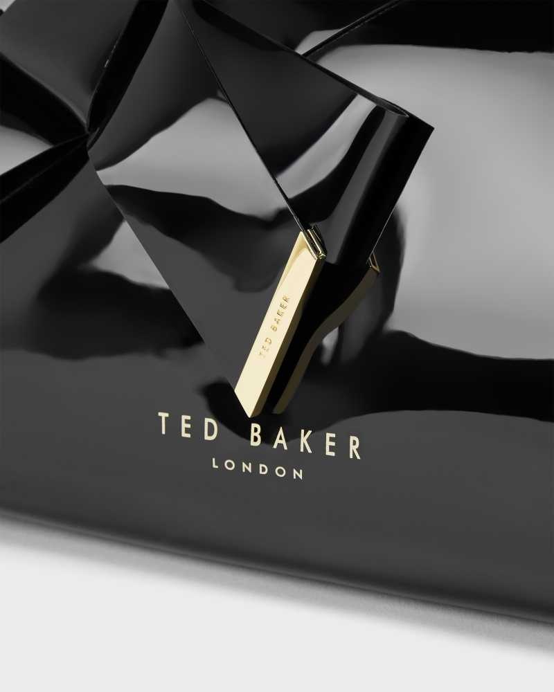 Black Ted Baker Nicco Knot Bow Washbag | US0001568