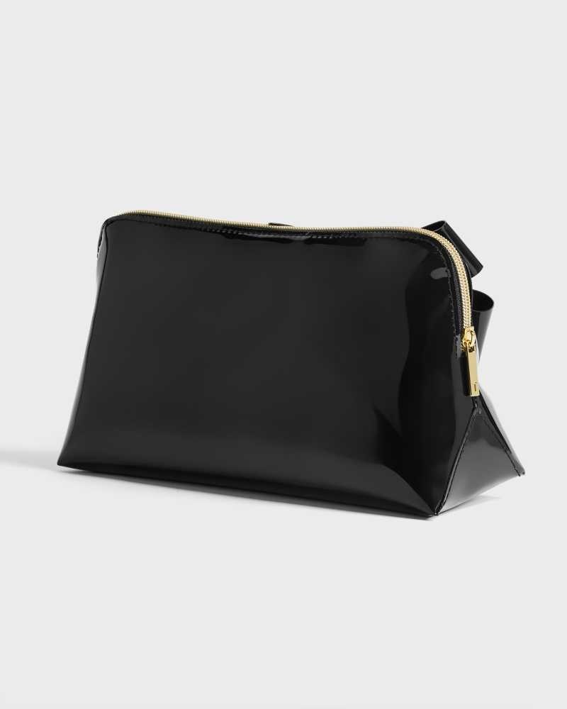 Black Ted Baker Nicco Knot Bow Washbag | US0001568