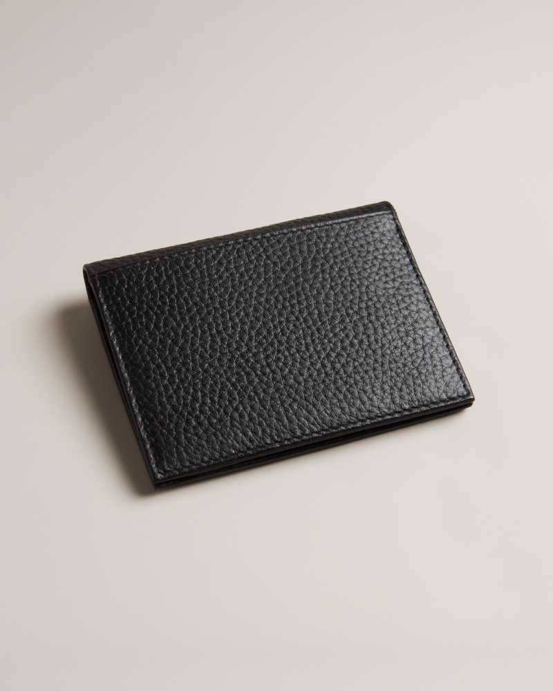 Black Ted Baker Pannal Colour Panel Card Holder Wallets | US0001546