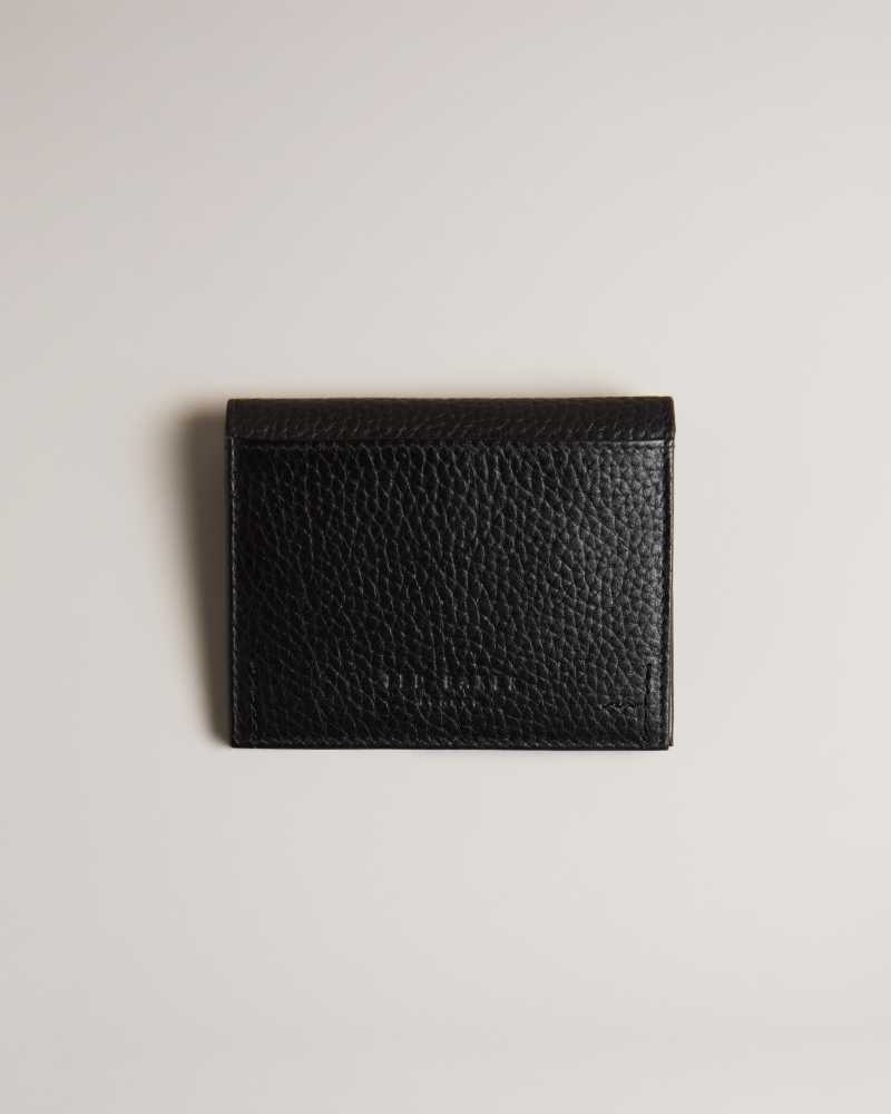 Black Ted Baker Pannal Colour Panel Card Holder Wallets | US0001546