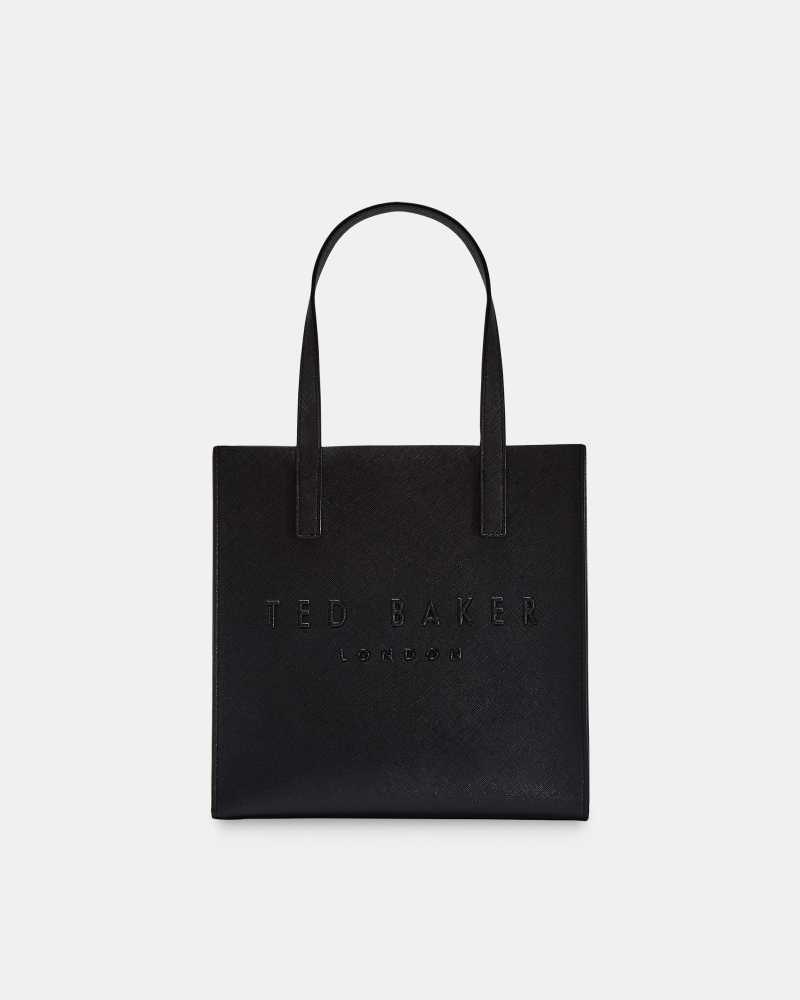 Black Ted Baker Seacon Small Crosshatch Icon Bag | US0001384