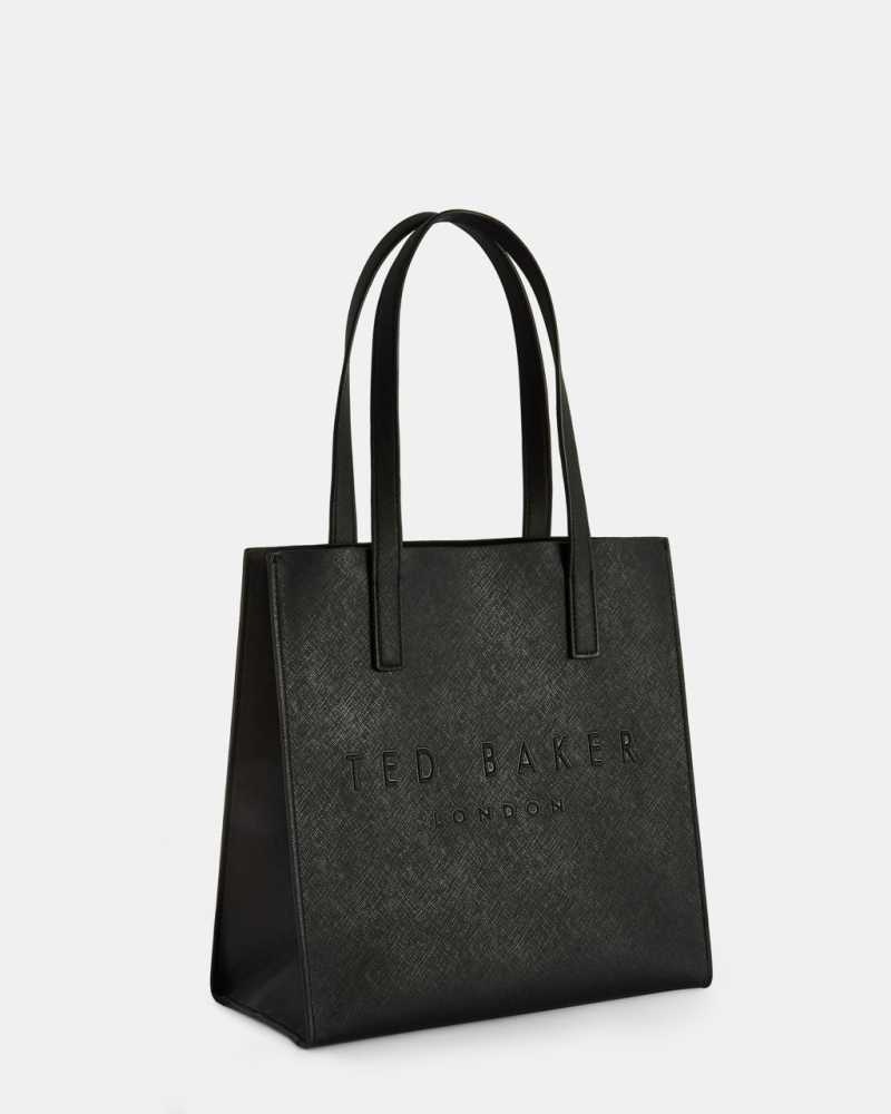 Black Ted Baker Seacon Small Crosshatch Icon Bag | US0001384