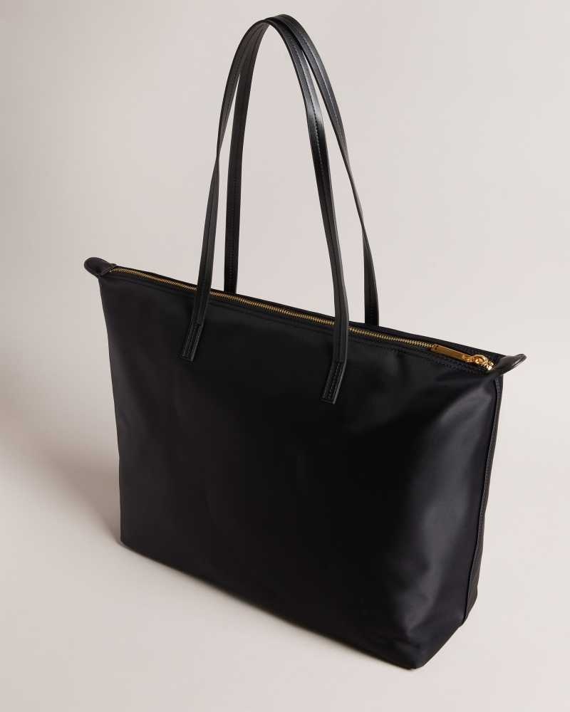 Black Ted Baker Voyaage Nylon Tote | US0001498