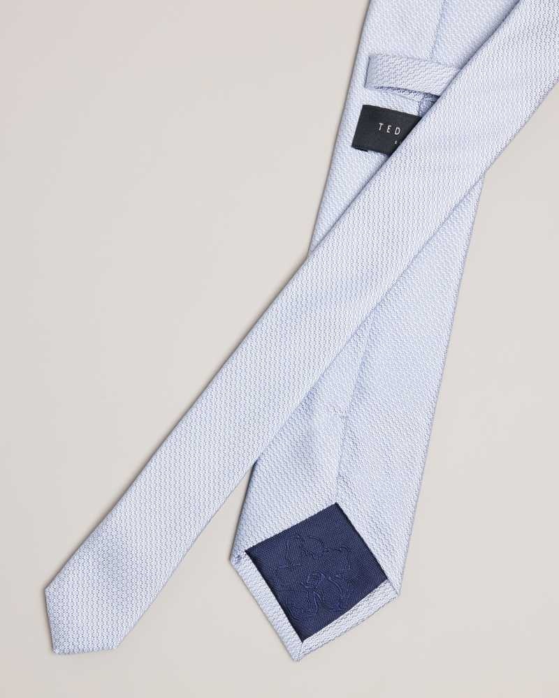 Blue Ted Baker Phillo Textured Tie | US0002004