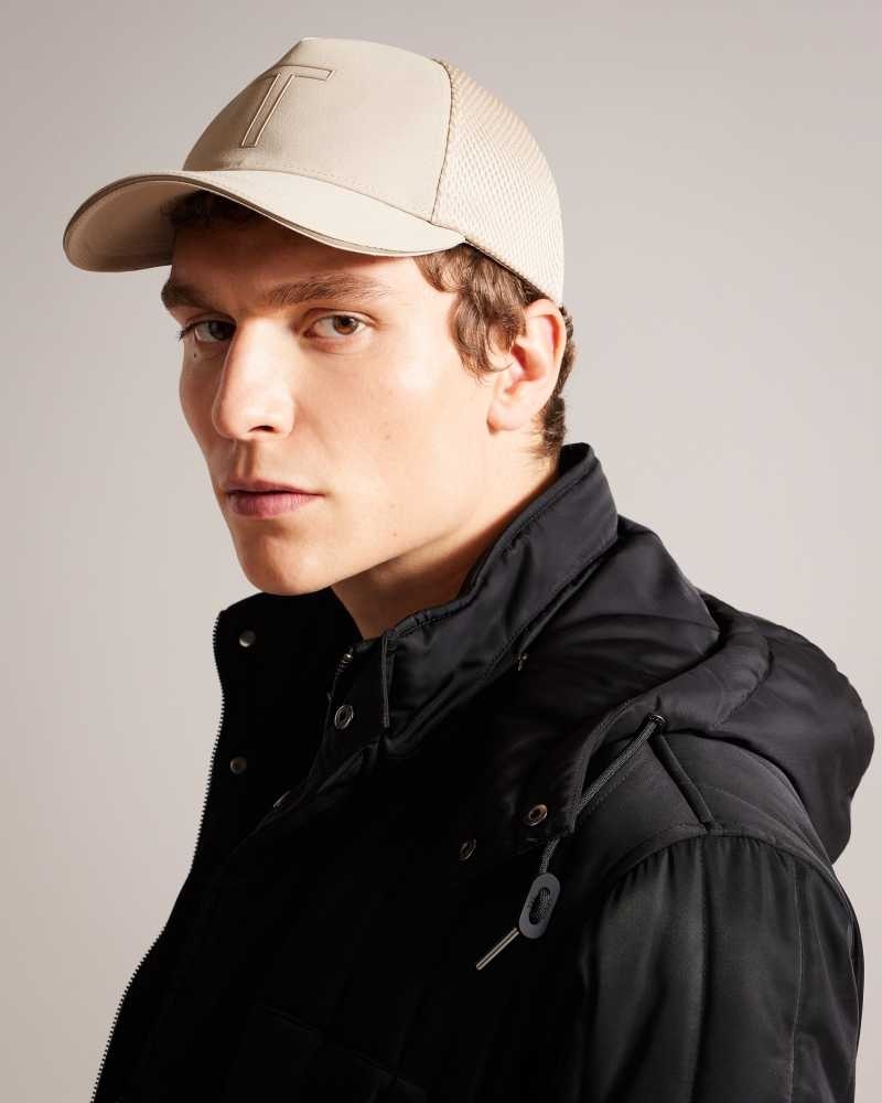 Camel Ted Baker Ehtanee Mesh Back T Cap Caps | US0001703