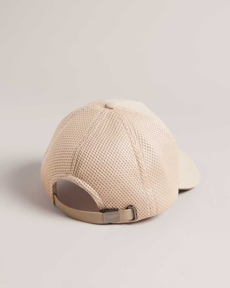 Camel Ted Baker Ehtanee Mesh Back T Cap Caps | US0001703