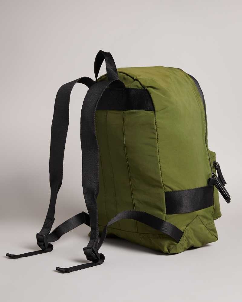 Green Ted Baker Burnst Foldaway Backpack | US0001233