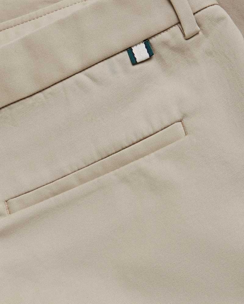 Natural Ted Baker Mikel Slim Fit Cargo Trousers | US0001105