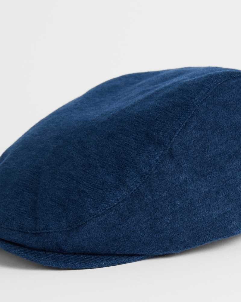 Navy Ted Baker Aspinn Textured Ivy Cap Caps | US0001697