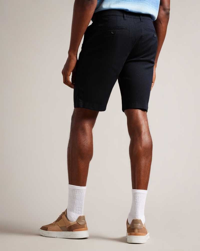 Navy Ted Baker Cortrom Core Shorts | US0000679