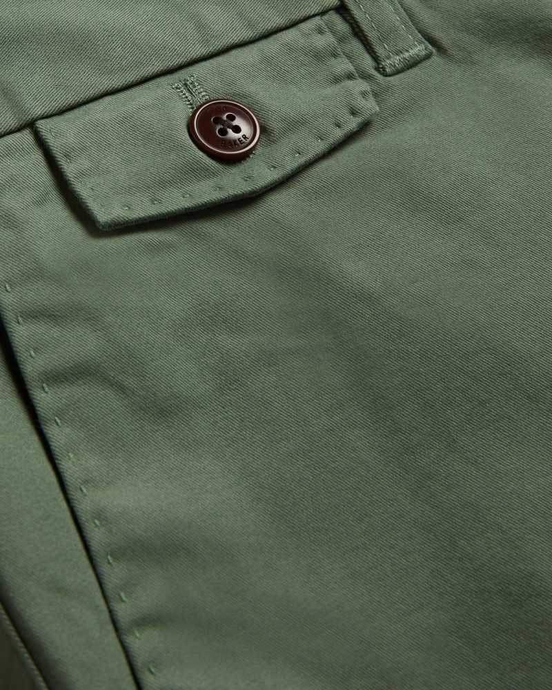 Olive Ted Baker Ashfrd Chino Shorts | US0000691