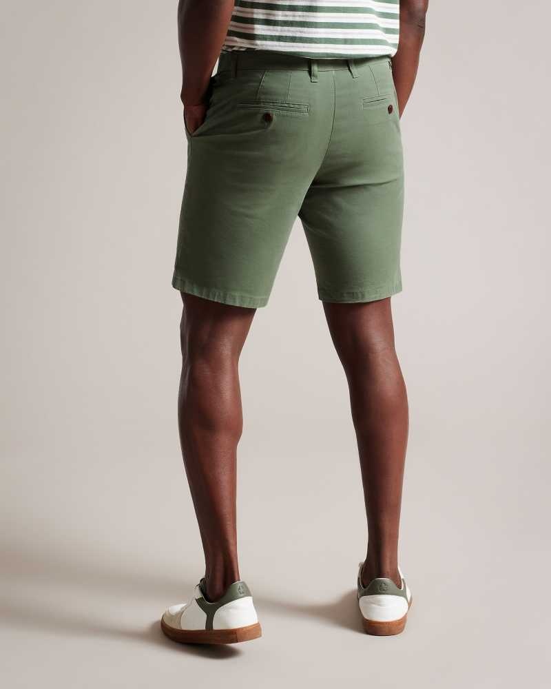 Olive Ted Baker Ashfrd Chino Shorts | US0000691