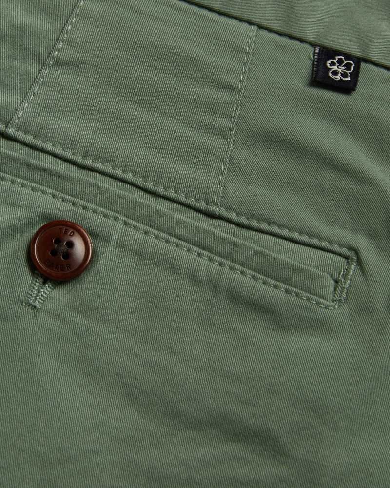 Olive Ted Baker Ashfrd Chino Shorts | US0000691