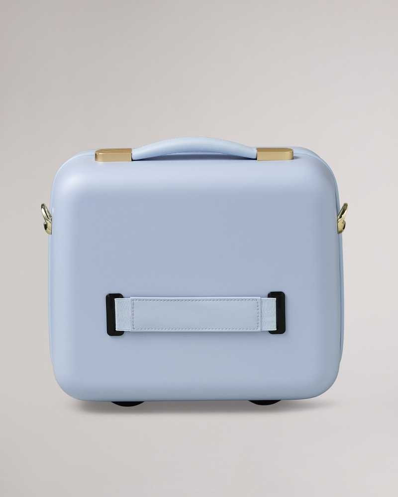 Pale Blue Ted Baker Beelle Bow Detail Vanity Case | US0001488