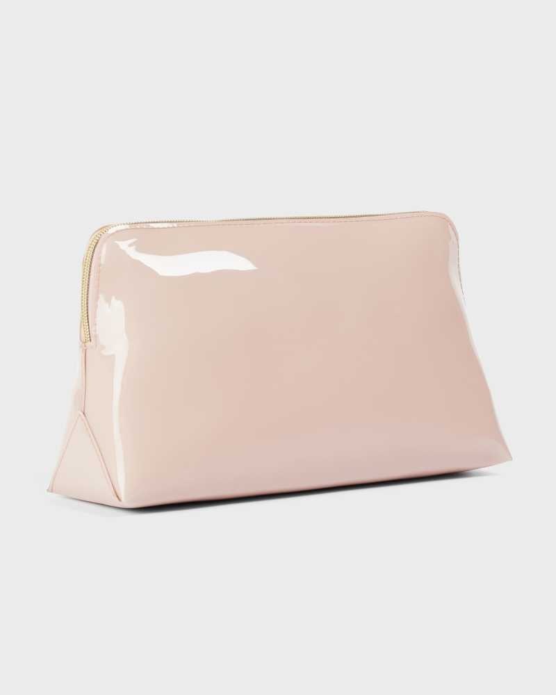 Pale Pink Ted Baker Nicco Knot Bow Washbag | US0001567