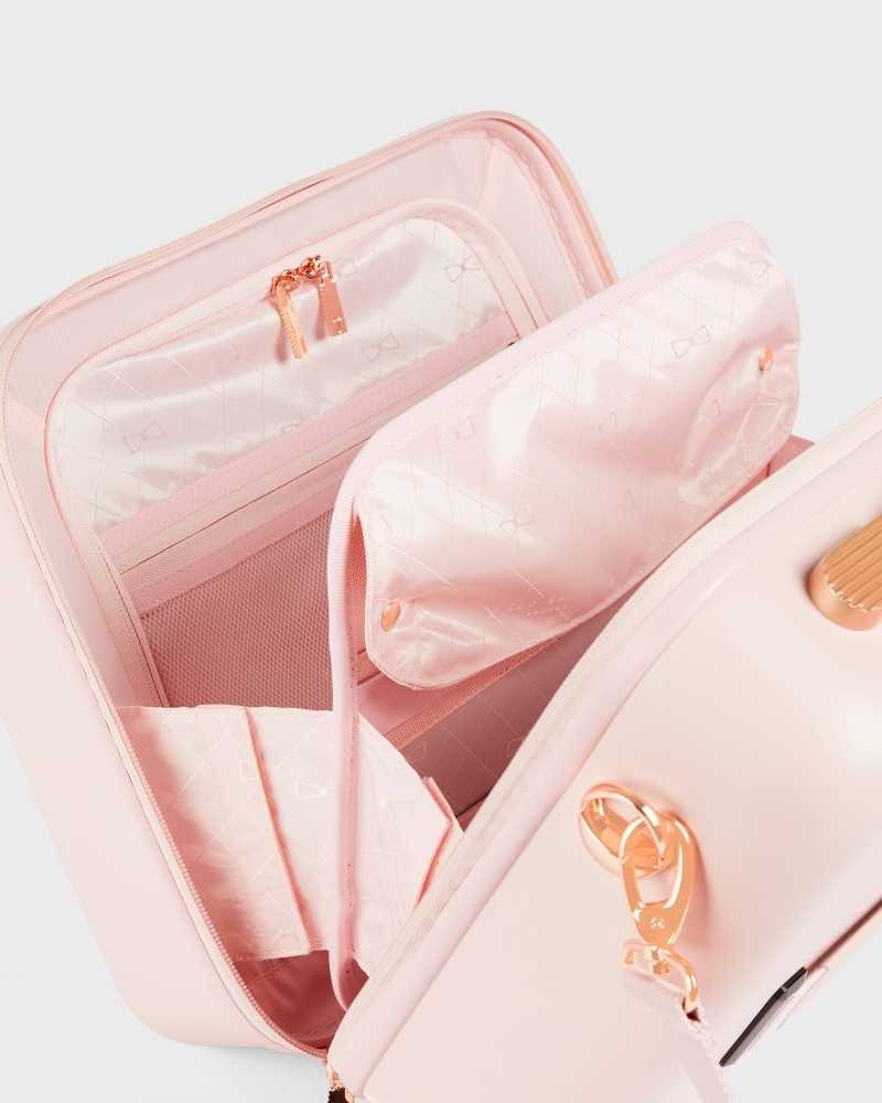 Pink Ted Baker Beelle Bow Detail Vanity Case | US0001480