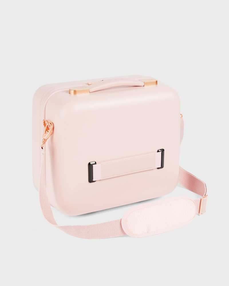 Pink Ted Baker Beelle Bow Detail Vanity Case | US0001480