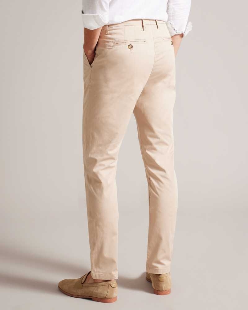 Stone Ted Baker Danay Irvine Slim Fit Trousers | US0001096