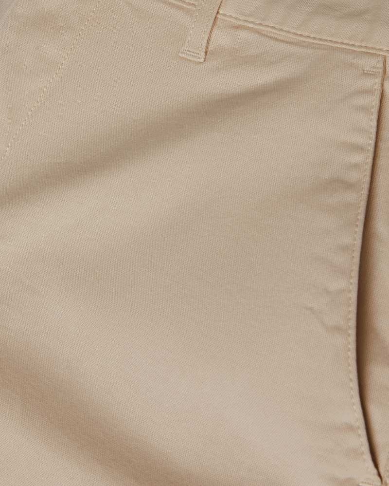 Stone Ted Baker Ryce Slim Fit Lyocell Blend Chinos Chinos | US0001185