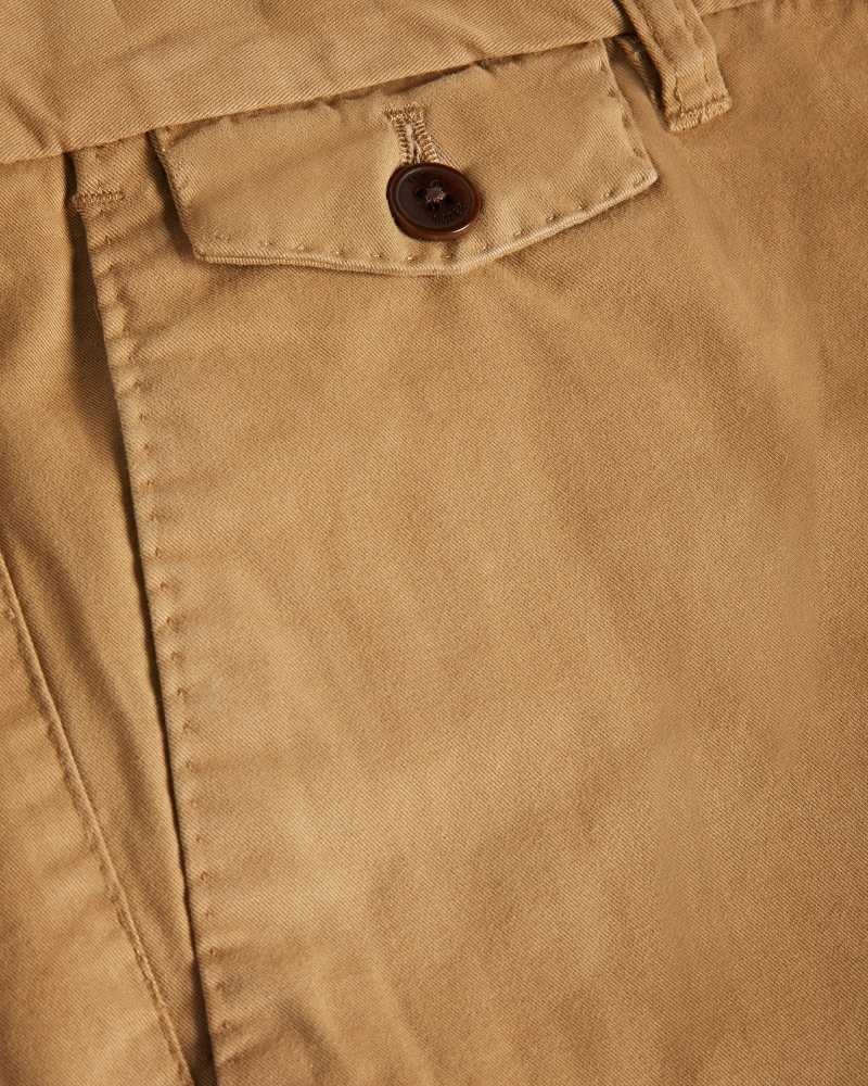 Tan Ted Baker Ashfrd Chino Shorts | US0000686