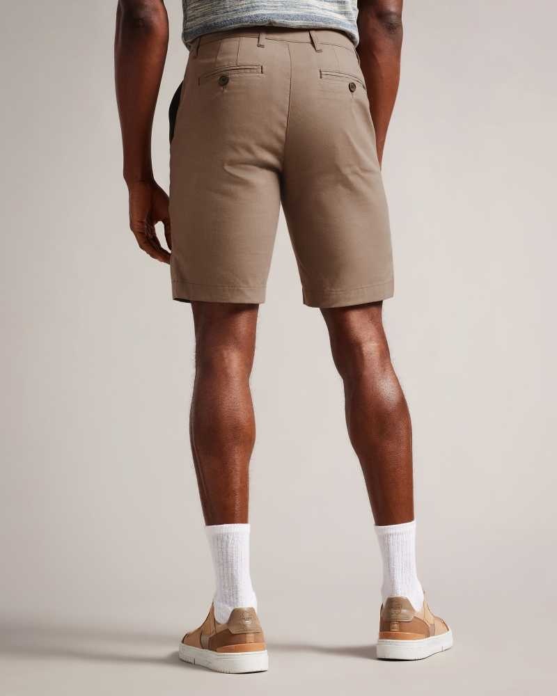 Tan Ted Baker Cortrom Core Shorts | US0000674