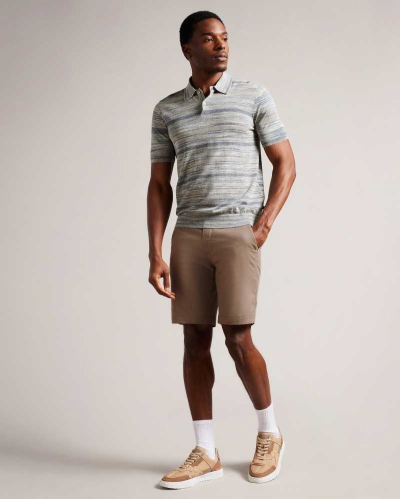 Tan Ted Baker Cortrom Core Shorts | US0000674